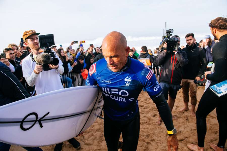 Kelly Slater pode ter participado na última competição em Portugal