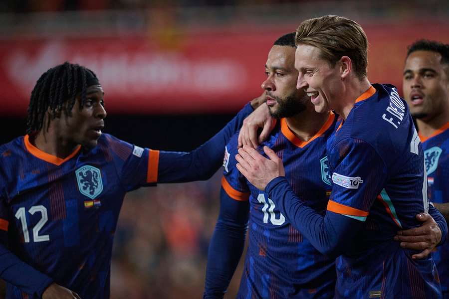 The Netherlands lost to Spain during Sunday's UEFA Nations League quarter-final tie