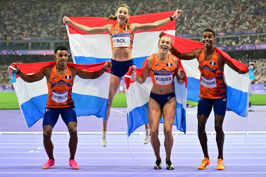 De gouden estafetteploeg van Nederland