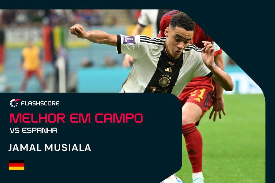 Musiala encheu o campo e foi determinante para evitar a derrota Musiala encheu o campo e foi determinante para evitar a derrota