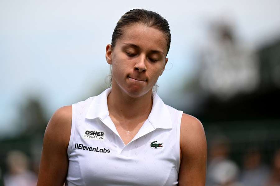 Chwalinská si takýto vstup do Wimbledonu neželala.