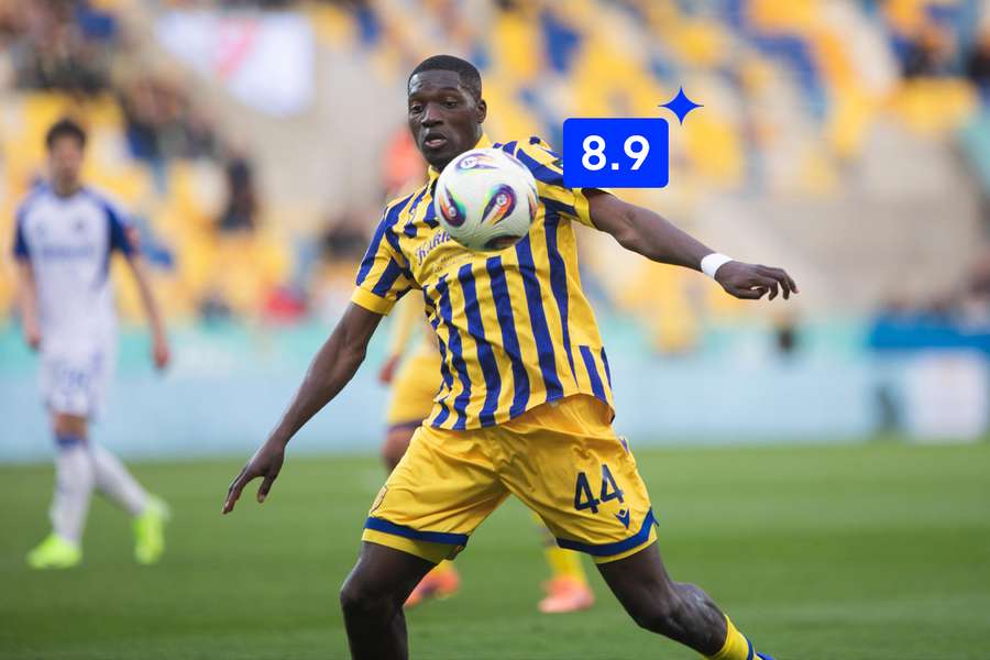 Ouro bol najlepšie hodnoteným hráčom kola.