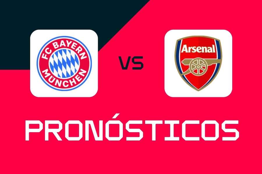 Bayern Múnich - Arsenal: Pronósticos, mejores apuestas y cuotas (Champions League) Bayern Múnich - Arsenal: Pronósticos, mejores apuestas y cuotas (Champions League)