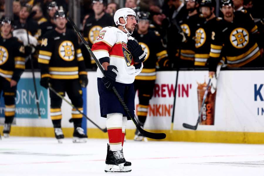 Panthers' Brad Marchand emotional during first game back to Boston Panthers' Brad Marchand emotional during first game back to Boston