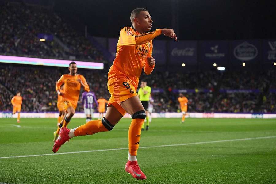 Kylian Mbappé a marqué son premier triplé sous le maillot du Real Madrid.