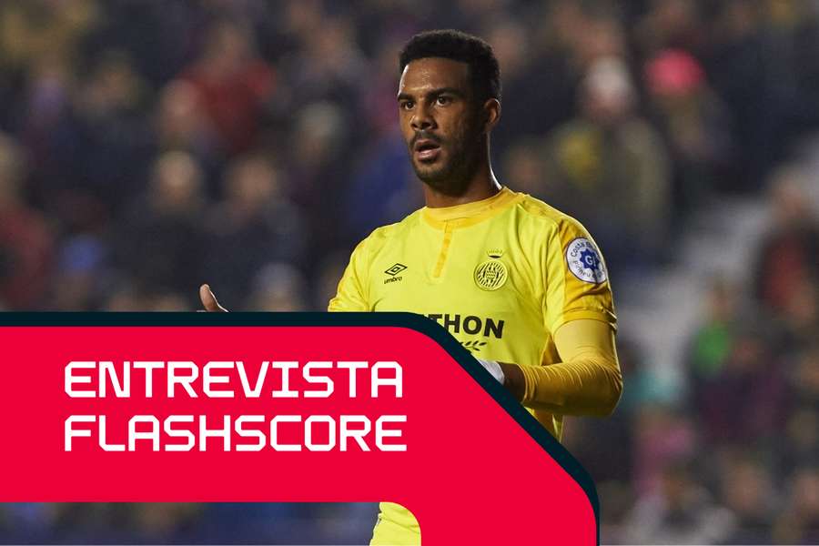 Jonas Ramalho durante a sua passagem pelo Girona