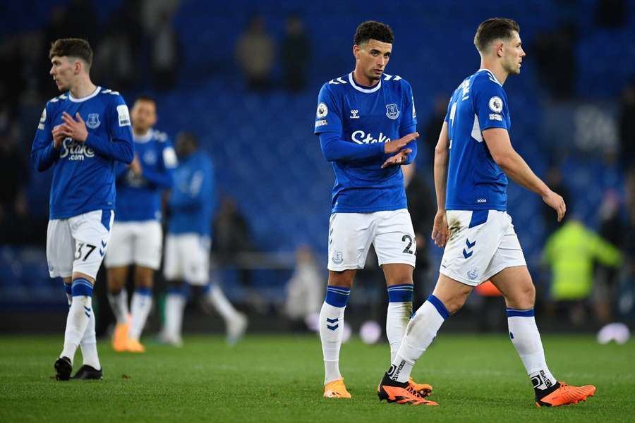 Everton se află pe penultimul loc în Premier League cu patru meciuri de jucat