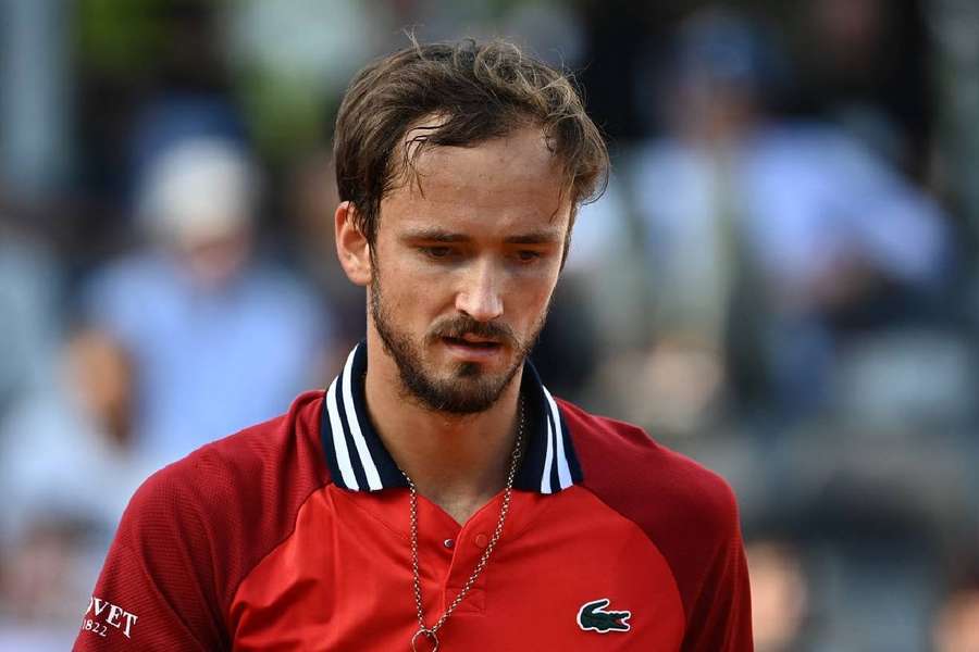 Daniil Medvedev impressionado com Rafa.