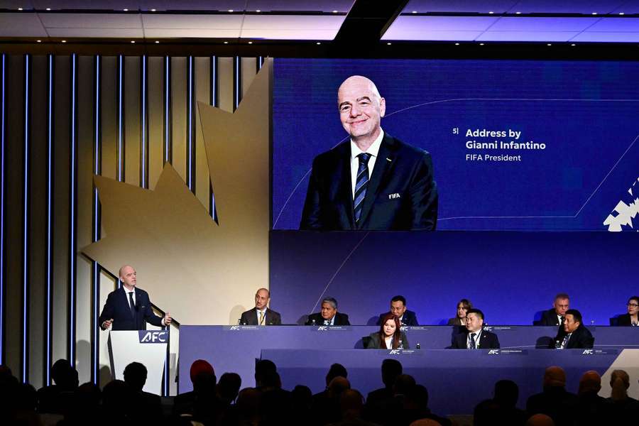 Infantino presiede il Congresso FIFA di giovedì