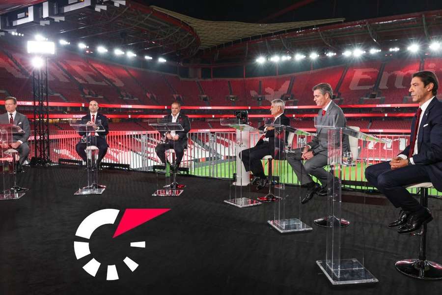 Martim Mayer, João Diogo Manteigas, Cristóvão Carvalho, Luís Filipe Vieira, Noronha Lopes e Rui Costa Martim Mayer, João Diogo Manteigas, Cristóvão Carvalho, Luís Filipe Vieira, Noronha Lopes e Rui Costa