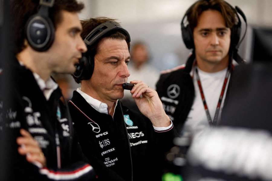 Toto Wolff et son équipe.