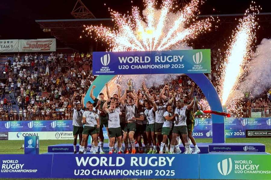The Junior Boks lifted the U20 Championship trophy on Saturday