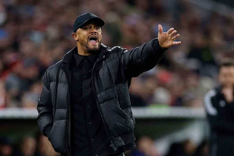 Trenér Bayernu Mnichov Vincent Kompany