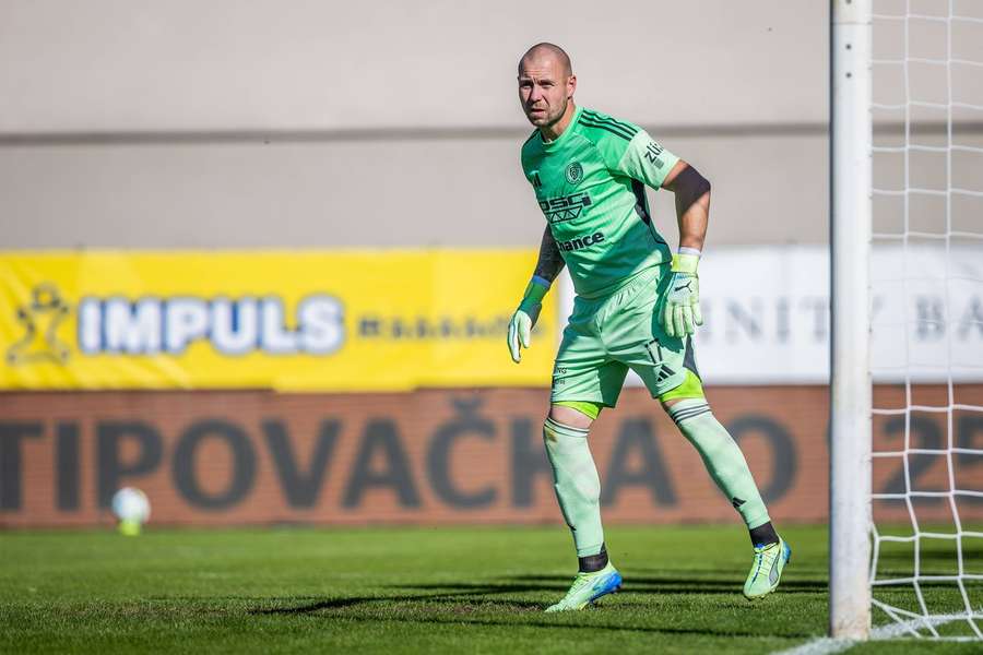 Brankář Zlína Stanislav Dostál Brankář Zlína Stanislav Dostál