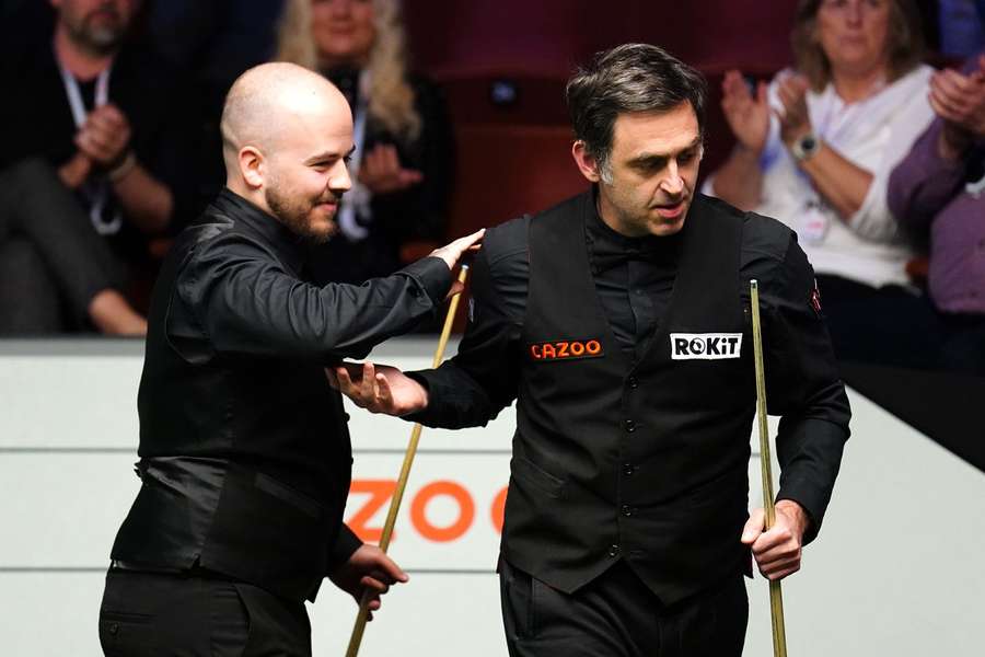 O'Sullivan (R) failed to win a single frame on the resumption of the quarter-final