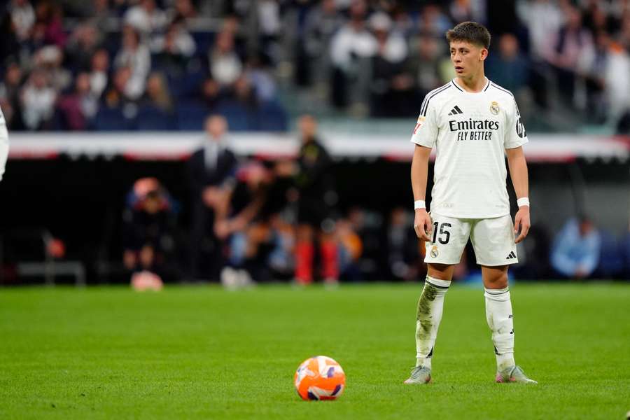 Güler, en el Bernabéu