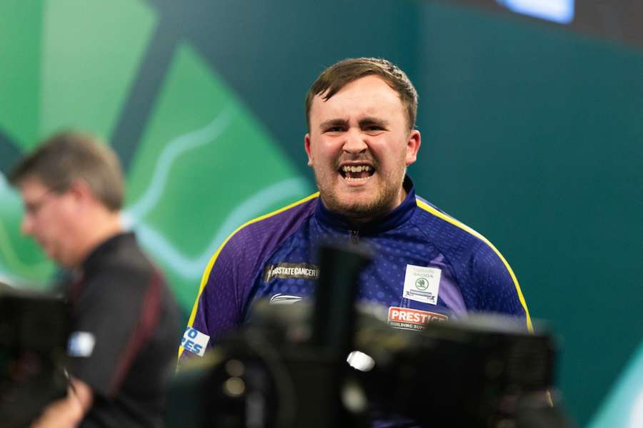Littler is in the final of his first ever PDC World Championship