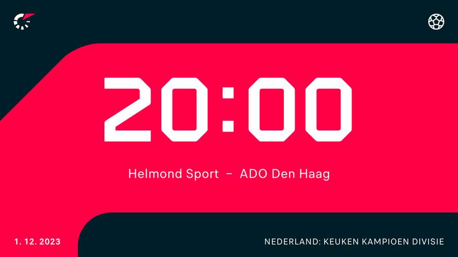 Helmond Sport - ADO Den Haag