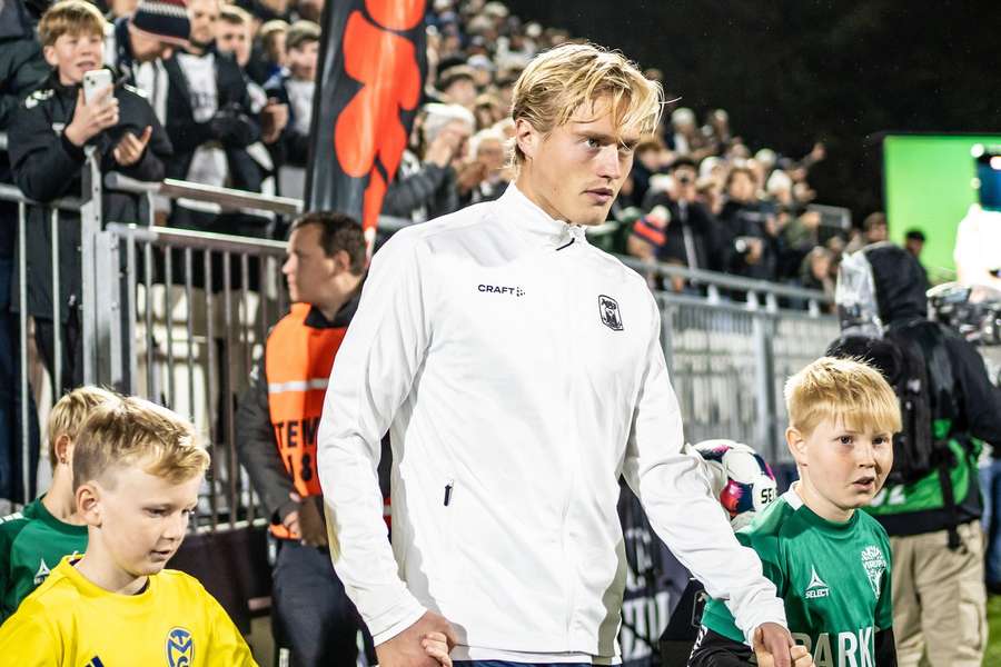 Tobias Bech ready for action at Ceres Vejlby Oark