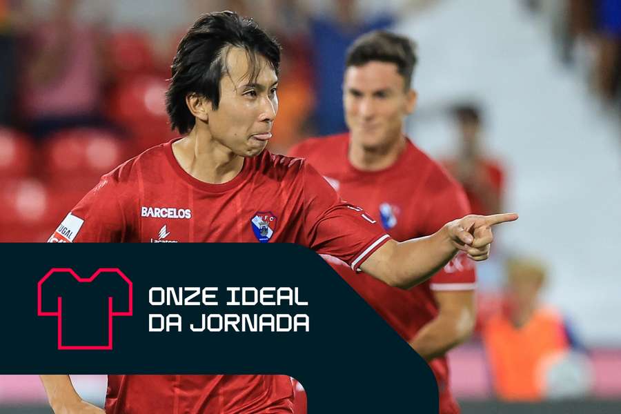 Fujimoto fez um hat-trick e foi o destaque da jornada