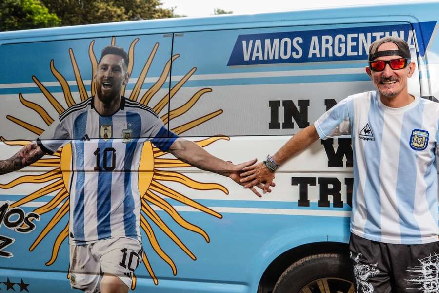 Fanul care a dus pasiunea pentru Argentina la extrem