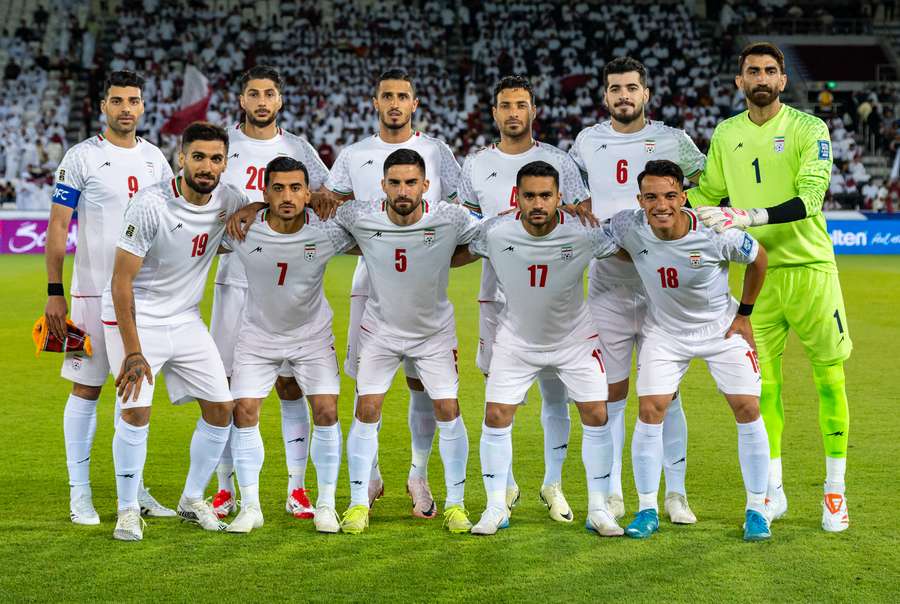 A seleção do Irão 