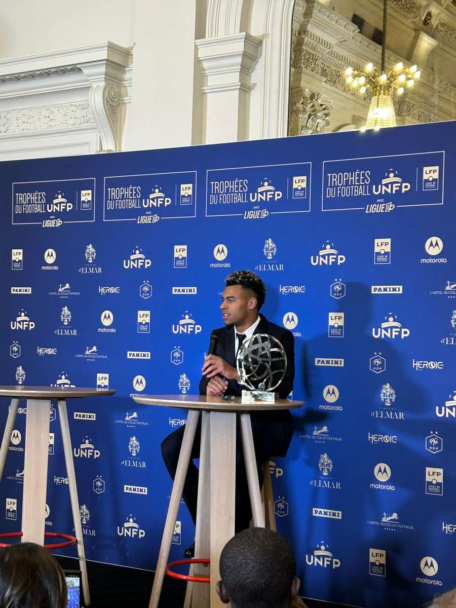 Désiré Doué en conférence de presse Désiré Doué en conférence de presse