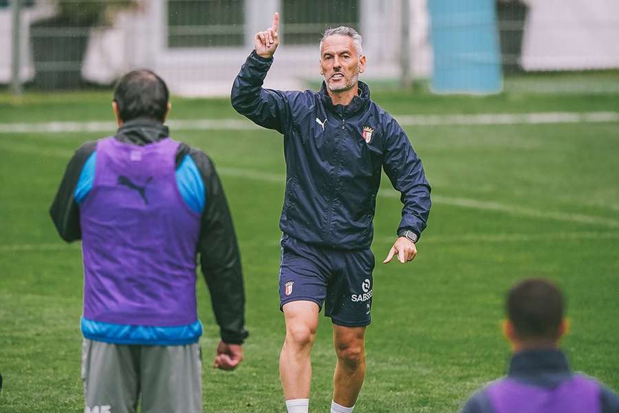 Carlos Vicens, treinador do SC Braga