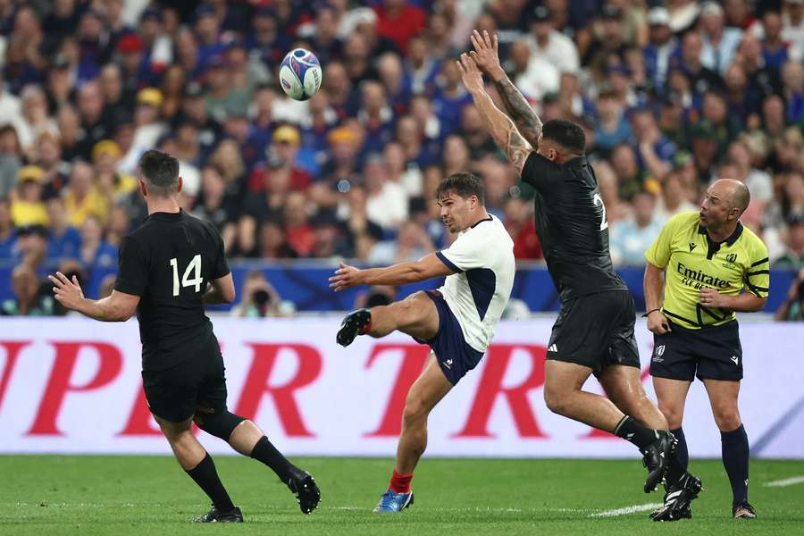 Dupont played for France in their victory over New Zealand during last year's World Cup