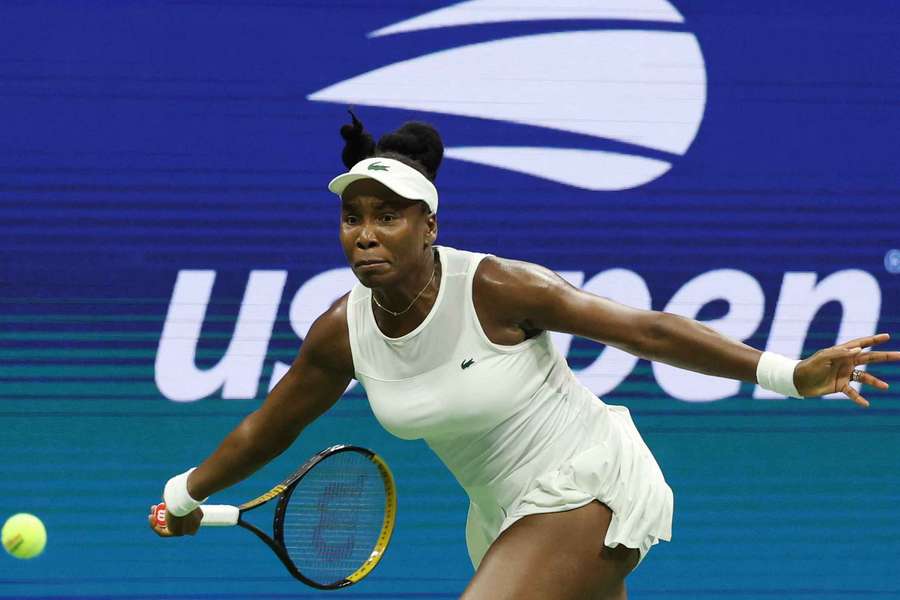 Venus caiu na estreia do US Open 2026 Venus caiu na estreia do US Open 2026