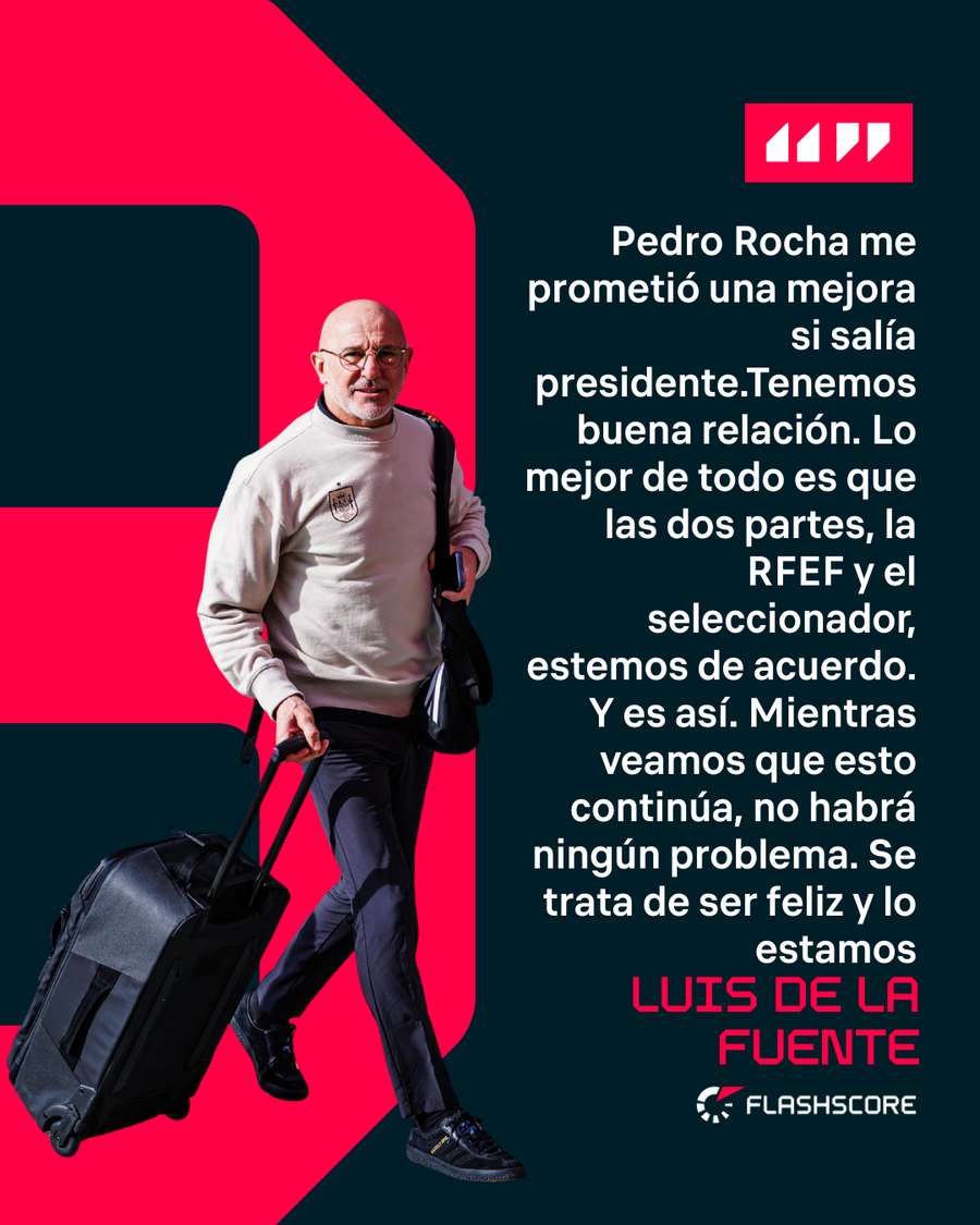 De la Fuente, sobre su renovación