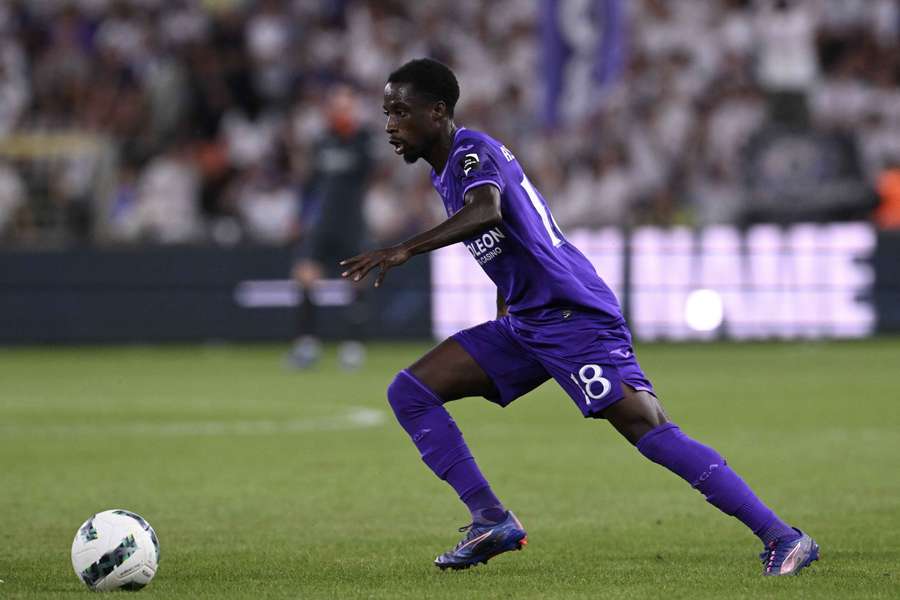 Majeed Ashimeru in action for Anderlecht