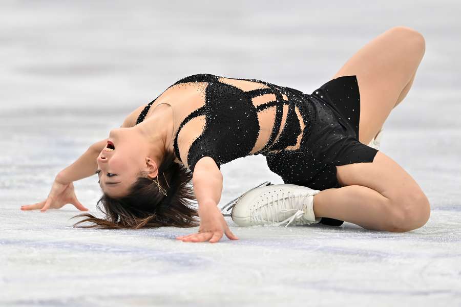La Japonaise Sakamoto a délivré une très belle performance.