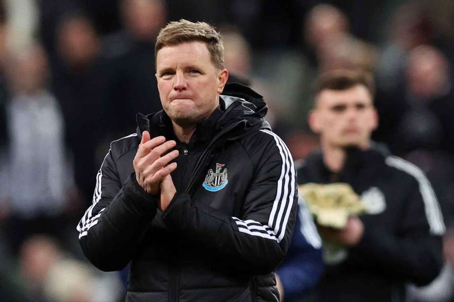 Newcastle manager Eddie Howe