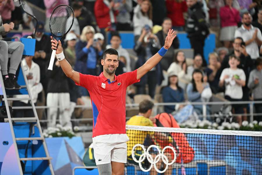 Geen problemen voor Djokovic