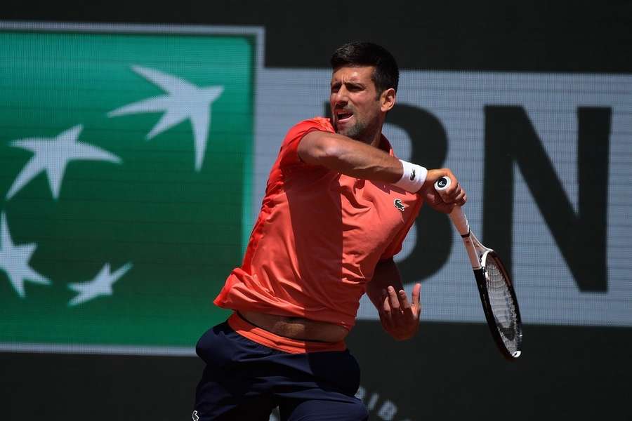 Djokovič porazil Kovačeviča na French Open.