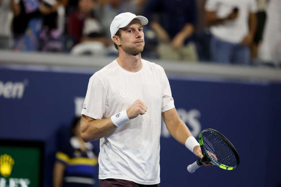 Botic van de Zandschulp is in the US Open quarter-finals. Botic van de Zandschulp is in the US Open quarter-finals.