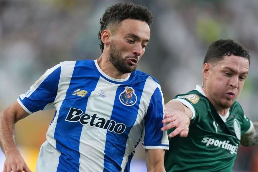 João Mário em Palmeiras x Porto João Mário em Palmeiras x Porto