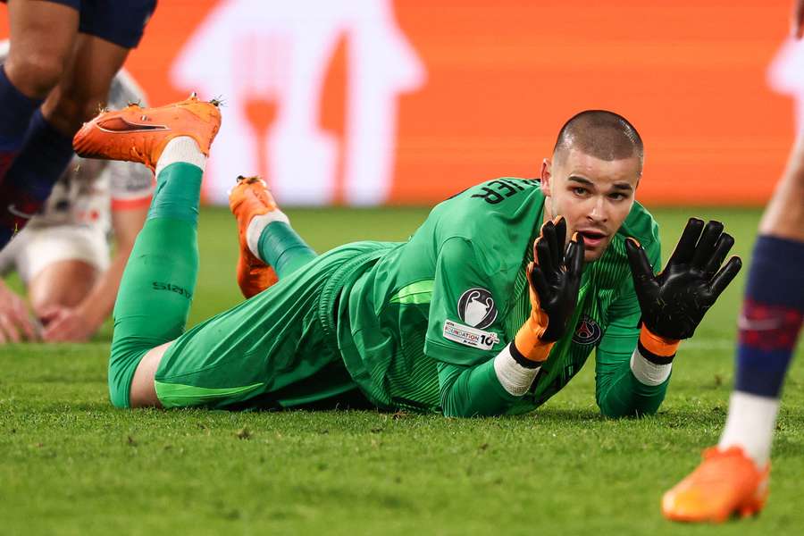 Lucas Chevalier mardi soir. Lucas Chevalier mardi soir.