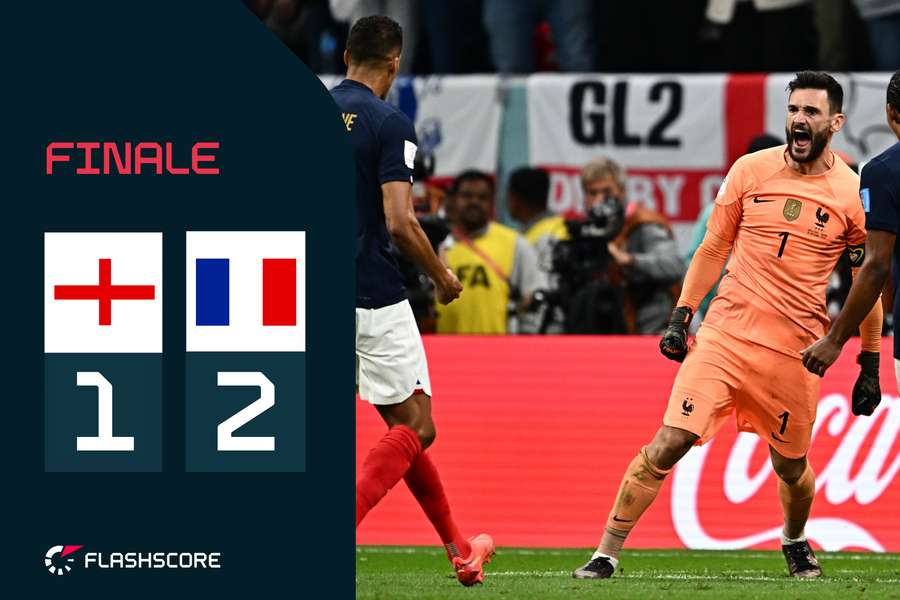 Coppa del Mondo, Inghilterra-Francia: 1-2