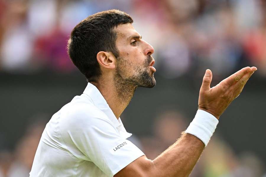 Djokovic precisa de uma paragem após a final de Wimbledon