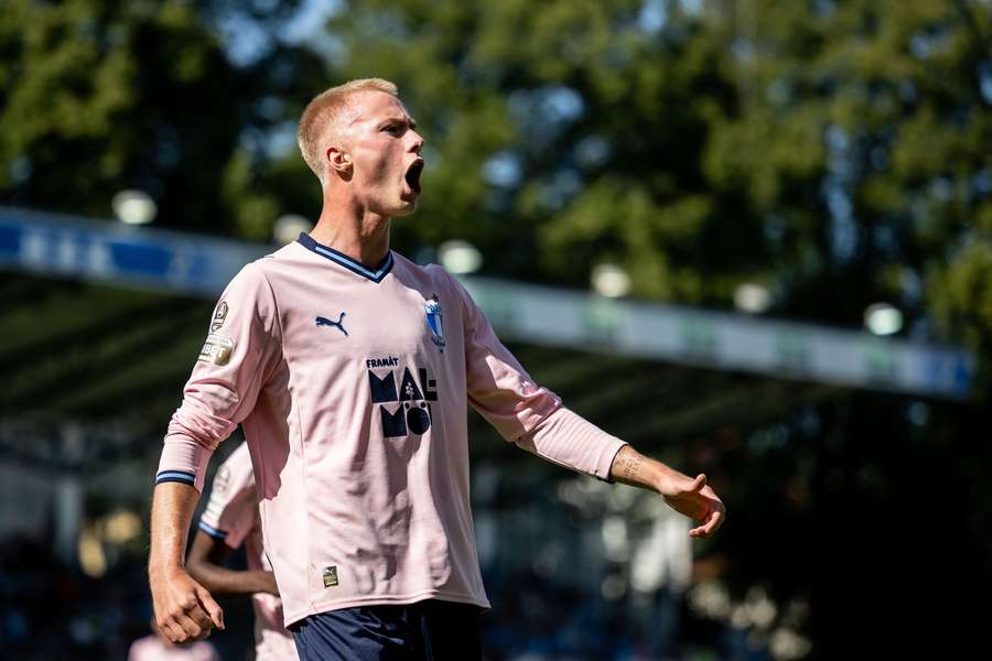 Daniel Tristan Gudjohnsen scored Malmo's opening goal