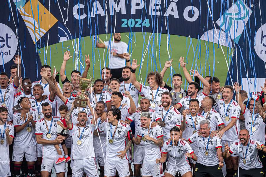 Flamengo foi campeão do Carioca 2024 em cima do Nova Iguaçu Flamengo foi campeão do Carioca 2024 em cima do Nova Iguaçu