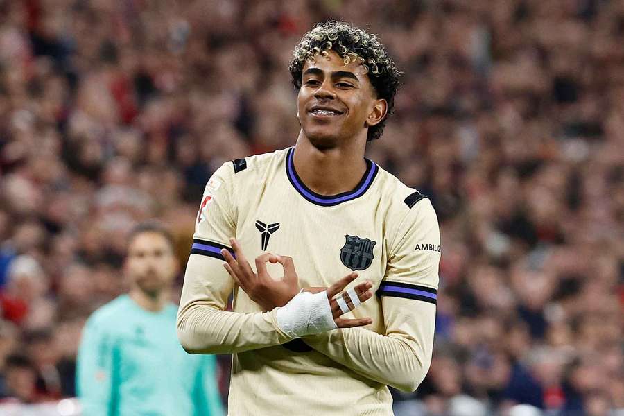 Lamine Yamal batió su récord goleador en San Mamés