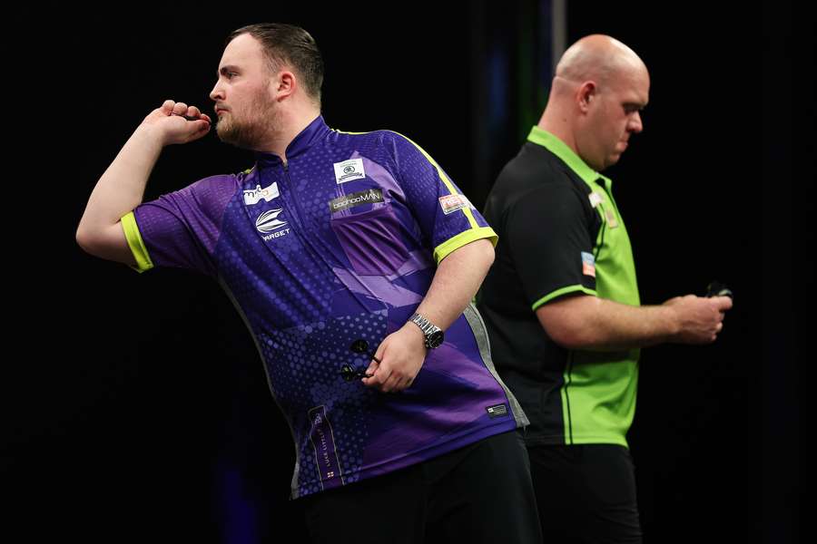 Luke Littler en Michael van Gerwen behoren allebei tot de favorieten in de World Series of Darts Finals