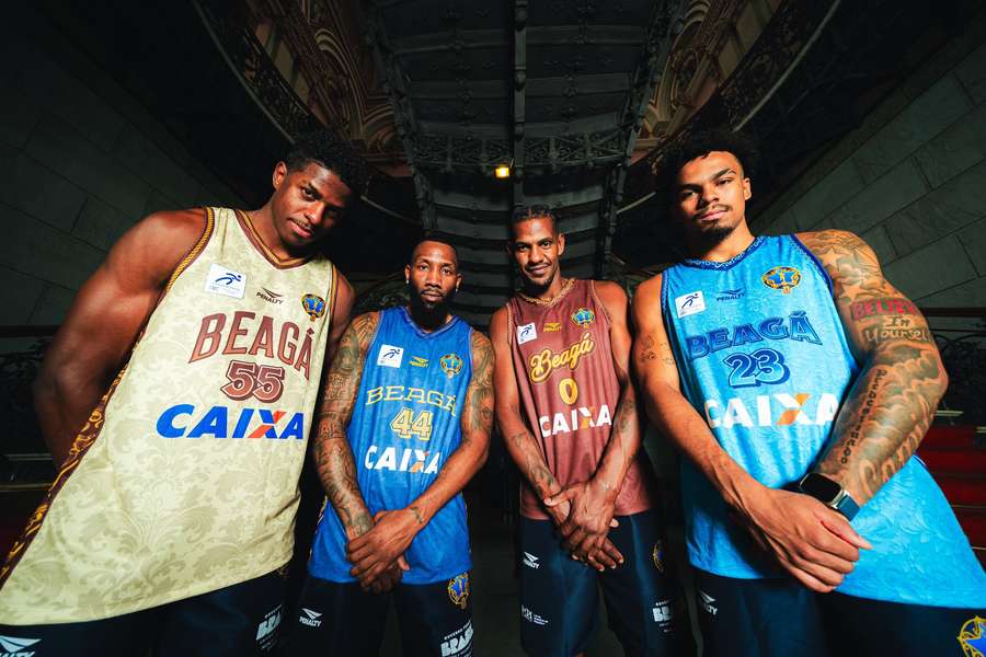 Georginho, Bennett, Jhonatan Luz e Reynan, os capitães do Jogo das Estrelas do NBB