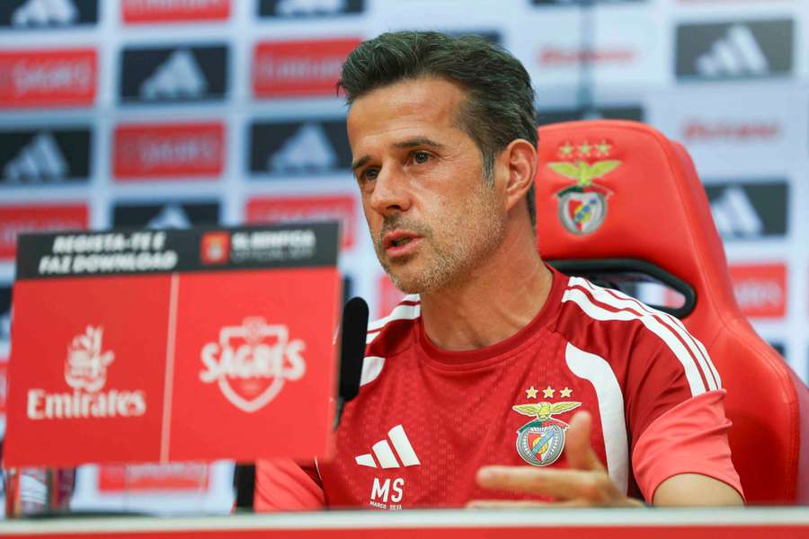 Marco Silva, treinador do Benfica Marco Silva, treinador do Benfica