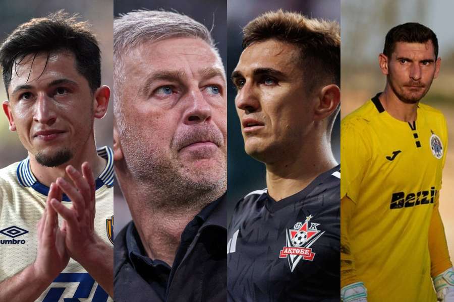 Olimpiu Moruțan, Edi Iordănescu, Bogdan Vătăjelu și Laurențiu Brănescu