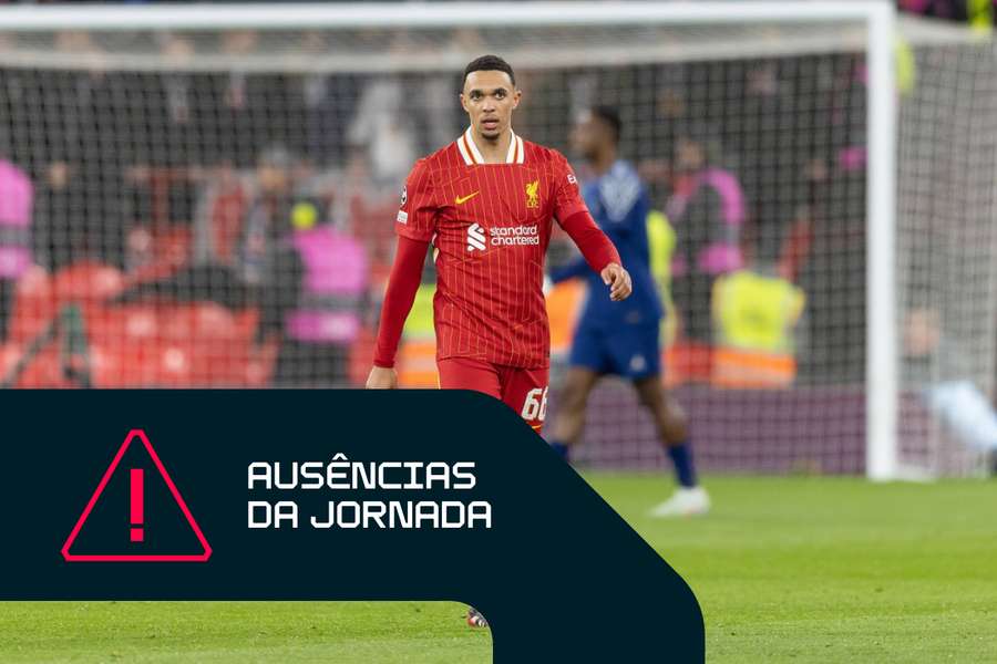 Arnold vai falhar dérbi de Merseyside
