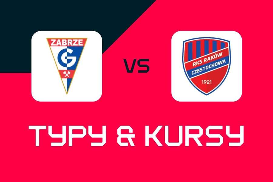 Górnik Zabrze - Raków Częstochowa: Typy bukmacherskie, najlepsze kursy i zakłady (Ekstraklasa)